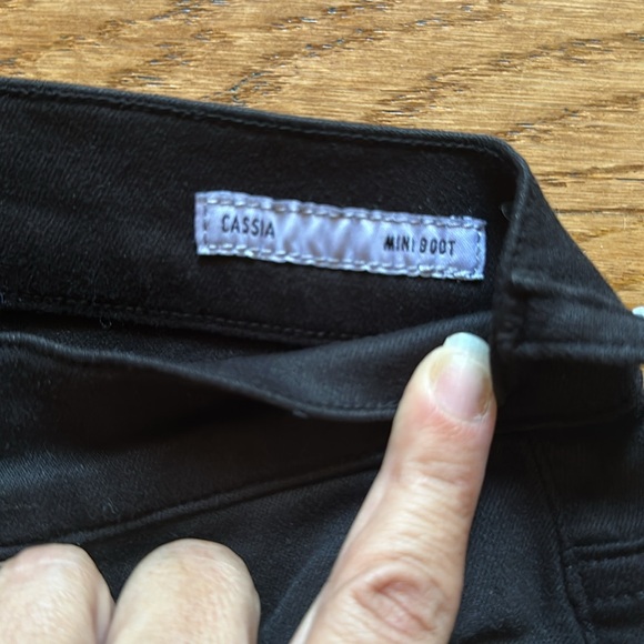 BNWT Edwin black jeans - Anthropologie. Size 24. Classic mini boot cut. - Picture 5 of 7